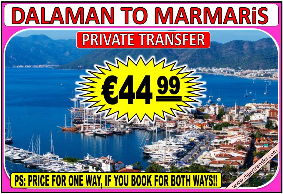 Dalaman to Marmaris 